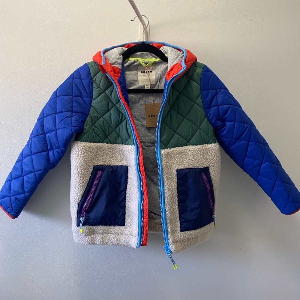 Mini Boden - Borg Mix Jacket- Boys